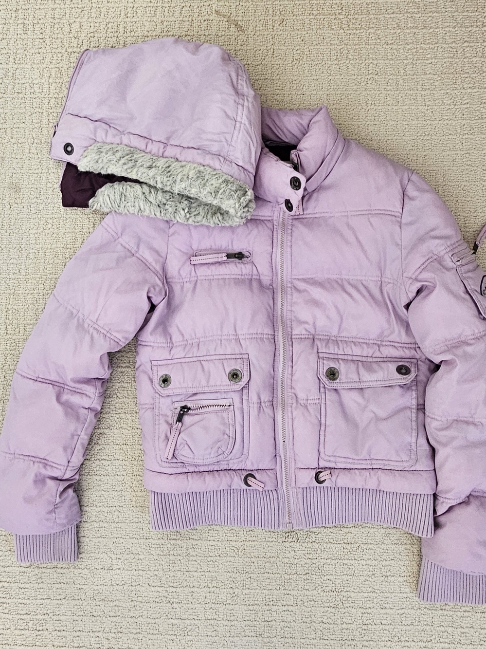 Pink Puffer Jacket